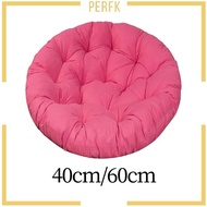 [Perfk] Egg Chair Cushion, Washable Round Cushion for Swing, Egg Chair, Indoor And