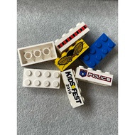 Yas A1720 Second-Hand Lego Parts 3001 Various Colors 2x4 Basic Brick Printing Brick