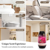 AQUABLANCE Scented Gel Air Fresheners | Natural Essential Oil Solid Fragrance |200g for Car, Room & 