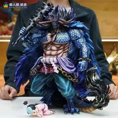 One Piece Orc Kaido Black Pearl Dragon Kaido Four Emperors Pre-sale Anime Figures Model Toys Ornamen