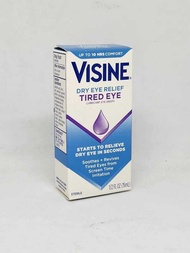 for Visine Drops Tired Dry Eye Relief 15ml COD quality goods