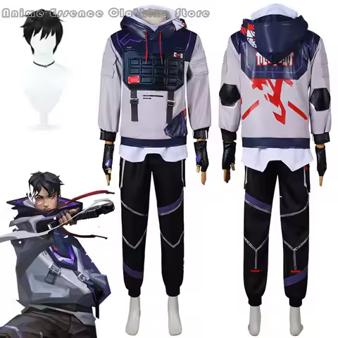 Anime ISO Cosplay Costume Game Valorant ISO Cosplay Suits Costume For Men Women Combat Uniform Hallo