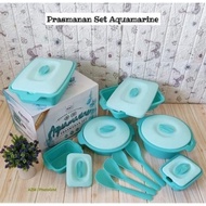 Prasmanan Serving Set Plastik Aquamarine Biggy BPA Free Food Safe, Mic