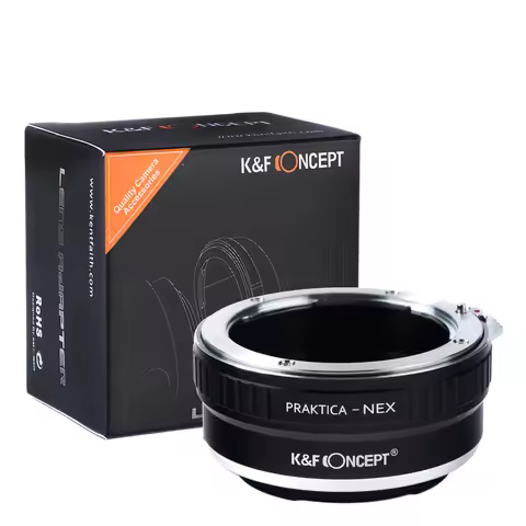 K&F Concept Lens adapter Praktica to Sony E a5000 a6000 a6400 A7C A7C2 A1 A9 A7S A7R2 A73 A7R4 A7R5