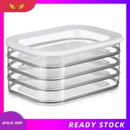 [ap4l43.] Bacon Storage Container for Fridge,Stackable Lunch Meat Storage,Ham and Cheese Container f