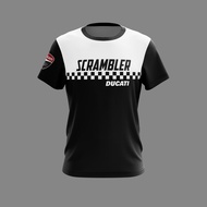 2023 Ducati Scrambler Checkerboard Drifit T-shirt