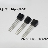 10pcs   100% New Imported Original  2N6027G   2N6027   2N6028G   2N6028 TO-92  Triode