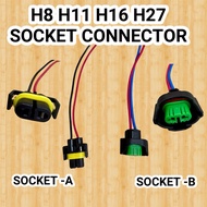 H8 H11 H16 H27 SOCKET CONNECTOR  READY STOCK