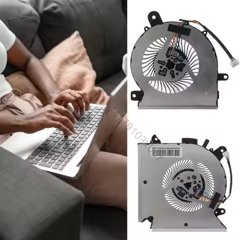 Notebook Cooler Fan Radiator CPU Cooling Fan for MSI GF63 GF65 GF65 Thin XX9A