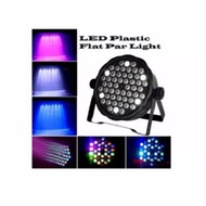 📌ลดแรง💥 ไฟพาร์ 💥ไฟดิสโก้ 💥ไฟพาร์LED PAR LED36 LED PARTY ไฟเธค //36 LED Flat Stage Light 54LED