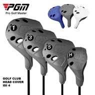 PGM GT025 Golf Club Head Cover for Driver Wood Hybrid contains 4 Golf Stick Covers