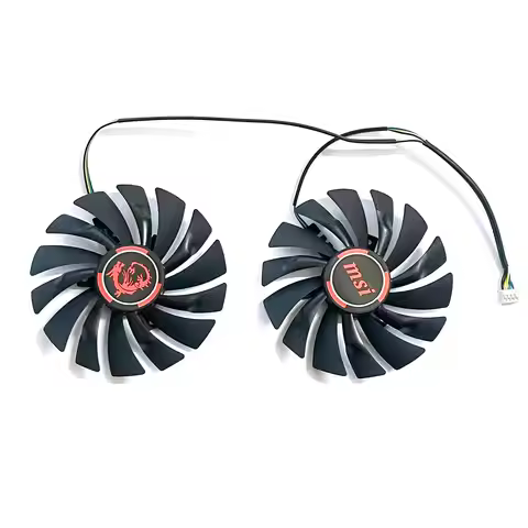 UKGF Brand new 95MM 4PIN PLD10010S12HH GTX1080fan for MSI GTX960 1060 1070 1080 Ti GTX980Ti GAMING R