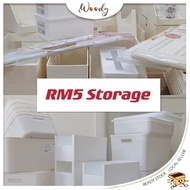 【Woody】BELOW RM5 Storage Box Container Offer 