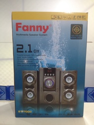 ชุดเครื่องเสียง ตู้ลำโพง โฮมเธียรเตอร์ 2.1 FANNY BT-7000 Multimedia Speaker System FM Radio USB SD C