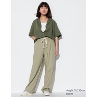 UNIQLO BLEND LINEN RELAX LONG PANTS