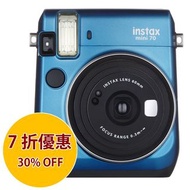 [DJS LIFESTYLE] 現凡購買 FUJIFILM INSTAX MINI 70 INSTANT CAMERA 富士即影即有菲林相機 (冰島藍) 即享【7 折優惠 30% OFF】！歡迎親臨我