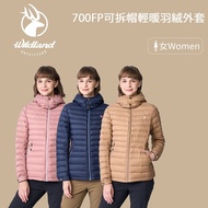 [WILDLAND] Wilderness Women 700FP Detachable Hood Light Warm Down Jacket