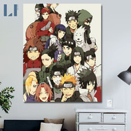 Tranh sơn dầu số hóa LIM Art – Tranh tô màu theo số Naruto