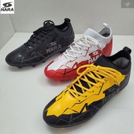 [Best Seller] รองเท้าฟุตบอล รองเท้าสตั๊ด HARA รุ่น F20 สีดำ/สีขาวแดง/สีดำเหลือง SIZE 39-46