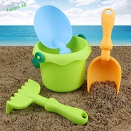 FUZOU 1 Set Beach Bucket Toys, Shovel Bucket Beach Sand Play Toys, Sand Bucket Pit Tool Portable Lig
