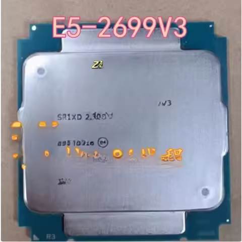 E5-2699 V3 Original Xeon E5-2699V3 E5 2699 V3 2.30GHz 45M 18-CORES 22NM LGA2011-3 145W Processor E5