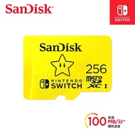 [Second-Hand Goods] Nintendo SWITCH NS SANDISK TF 256G 256GB MICROSD Invincible Star Memory Card
