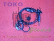 Handsfree Handset Earmic Earpiece HT For Yaesu VX1R VX2R Nylon Tali