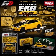 (BLISTER) HOBBY JAPAN 1/64 HJDMD007 HONDA CIVIC (EK9) TODOJUKU / INITIAL D TOMOYUKI TACHI VS TAKUMI 