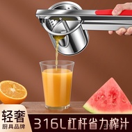 Lemon Juice Juice 316l Lemon Stainless Steel Juicer Machine Presser Pomegranate Manual Orange Juice 