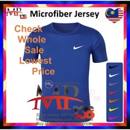 T Shirt Microfiber Murah Berkualiti Nike's MP138 Borong Lowest Price Bundle Deal Whole Sales Baju Jersi Biru NBOT Tshirt