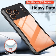 For Iphone 17 16 15 14 13 13 12 11 Pro Max ifon X xs 7 8 Plus r XR 5G Transparent Casing Acrylic Pho