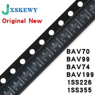 Chip 100Pcs BAV70 BAV99 A7 A7W BAV74LT1G BAV74 JA BAV70LT1G A4 BAV199 BAV199LT1G JY 1S226 C3 SOD-323