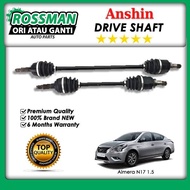 Nissan Almera N17 1.5 ANSHIN JAPAN Drive Shaft