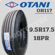ยางรถบรรทุกเรเดียล 9.5R17.5 18PR ยี่ห้อ OTANI รุ่น OH117