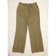 No.86 Vintage Bulgarian People's Army Officer Dress Pants Charter Suit