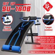 BG SPORT Sit Up Bench Alat Olahraga Fitness Multifungsi