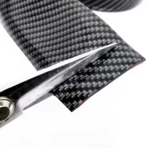 2025 Car door handle sticker carbon fiber door sticker universal scratch car sticker handle protecti
