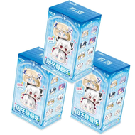 กล่องสุ่มของเล่นสะสม Wuthering Waves รุ่น Cartethyia & Cantarella Dumpling Stacking Kawaii ของเล่นแบ