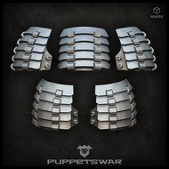 PUPPETSWAR - H.I. BUSHI SHOULDER PADS