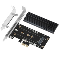 NVMe PCIe Adapter M.2 Nvme to PCIe 1x Adapter, M.2 (NGFF) PCIe 3.0 x1 x4 x8 x16 Controller Expansion