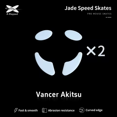 X-Raypad Jade Speed Mouse Skates for Vancer X Arbiter Studio Akitsu