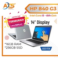 HP EliteBook 840 G3 Intel i5 6Th Gen - 16GB RAM - 256GB SSD 14" FULL HD TOUCHSCREEN - WIN 10 PRO