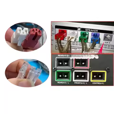 Speaker Wire Cable for Sony, Sanyo, Skyworth Subwoofer, Kenwood DVD Amplifier All-in-One, Home Theat