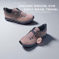 Women's running road shoes on cloud 5 fsl grey