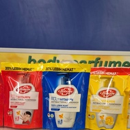 Lifebuoy Antibacterial handwash sabun cuci tangan refill 180ml TOTAL 10 / MILD CARE / LEMON FRESH