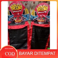 Barongan spon kemul panjang, caplokan spon, Barongan anak murah Mainan anak lelaki perempuan yang la