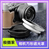 Aluminum Alloy Square Hood Suitable for Micro SLR 37/39/40.5/46/43/52/49mm Lens Sunshade20260106