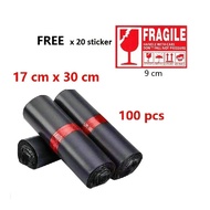 100 Courier Flyer Bag Packing - (100 Pcs) 17 cm x 30cm, 28 cm x 42 cm, 32 cm x 45 cm