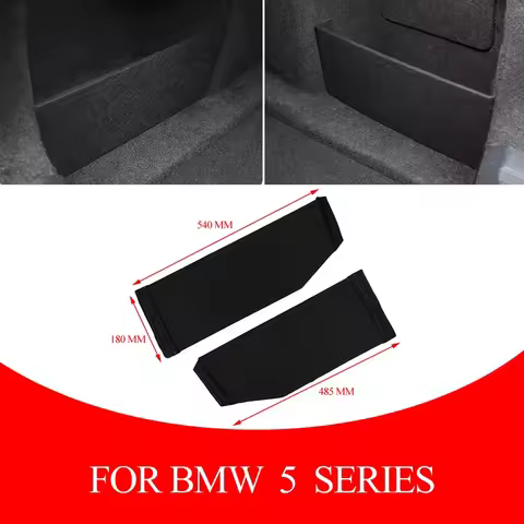 Trunk Side Storage Organizer Board Partition Plate Tail Box Shield Plank for BMW 5 series G30 G31 G3