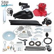 Samger 80cc Bicycle Motorcycle Gas Engine Kit 2 Stroke Complete Engine Set For DIY Mountain Bike ATV